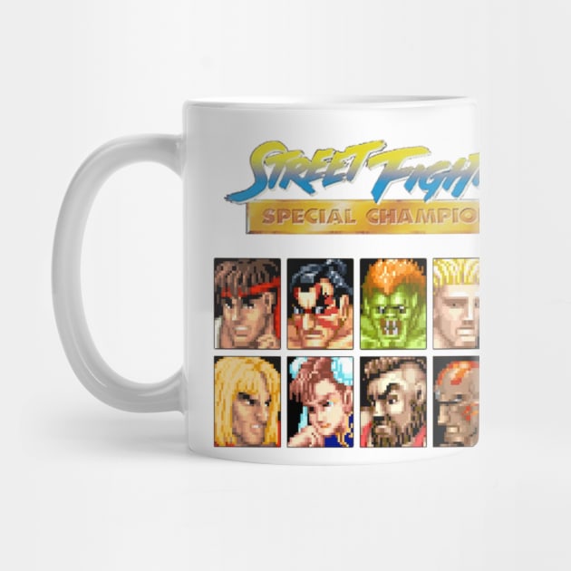 Street Fighter II - Character Select by GSpark